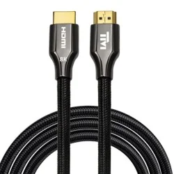 Twisted Minds Zinc Alloy 8K Hdmi Cable Braided Custom Resolution 8K/60Hz, 4K/120Hz/60Hz, Bandwidth 48Gbps - 1 M